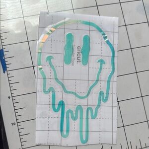 holographic/glow in the dark smiley